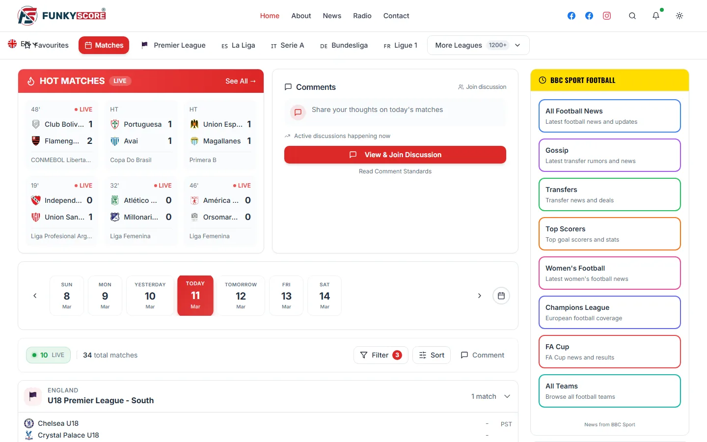 FunkyScore homepage